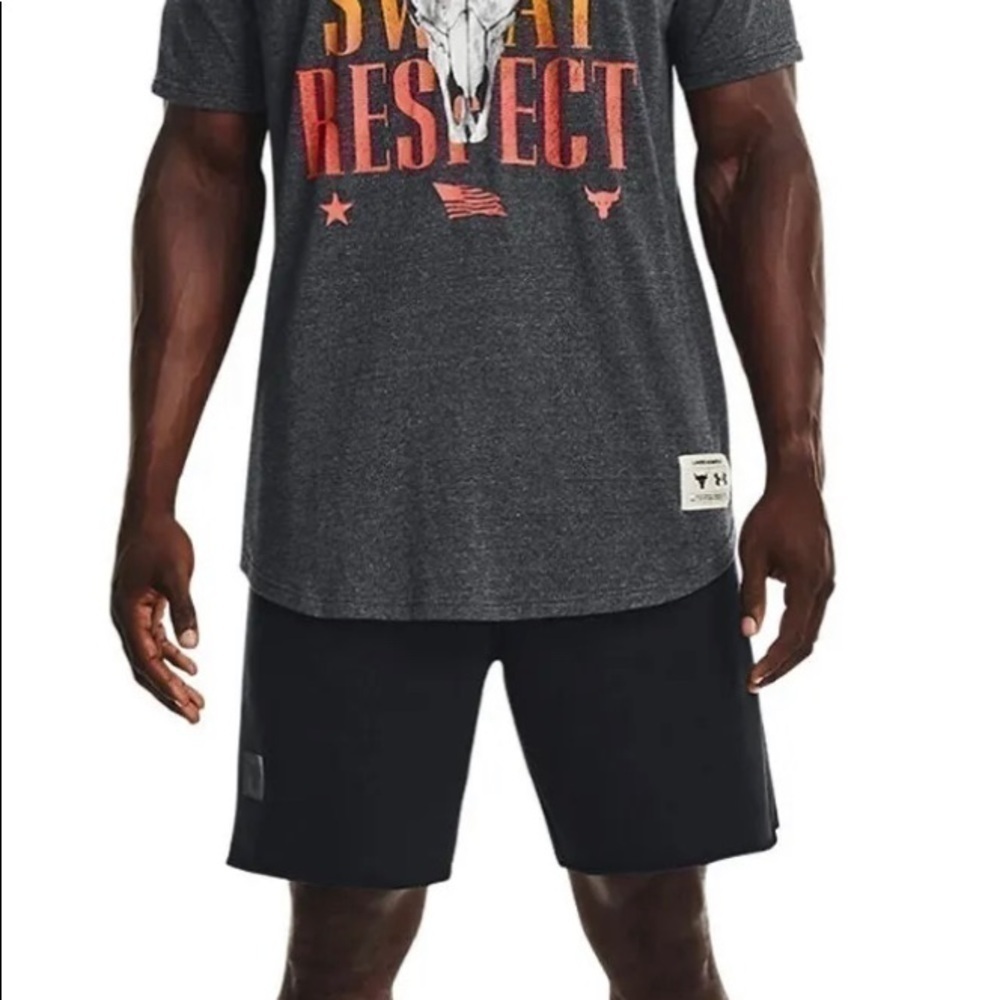 New  Under Armour Men's Project Rock Outlaw BSR Graphic Short Sleeve Shirt Small - Picture 6 of 7